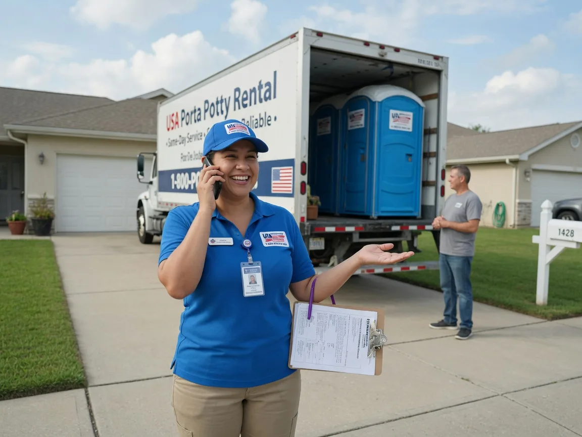 Portable Toilet Rental Blue Gap, AZ FAQs